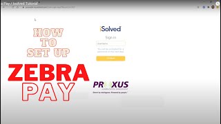 Zebra Pay  Isolved Tutorial [upl. by Damick753]