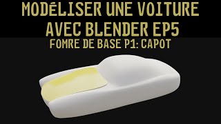 modéliser une voiture avec blender 282 ep5 commençer le capot [upl. by Morra572]