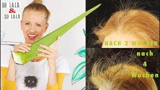 So wachsen eure Haare wie verrückt  Haarausfall stoppen  schon nach 2 Wochen ganz viele neue Haare [upl. by Milde278]