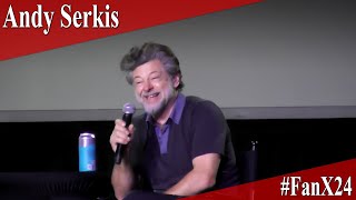 Andy Serkis  Full PanelQampA  FanX 2024 [upl. by Genie]