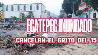 ECATEPEC INUNDADO  ECATEPEC DESPUÉS DE INTENSA LLUVIA  SAN CRISTOBAL ECATEPEC INUNDADO [upl. by Iago]