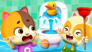 I Can Save Water  Good Habits Song  Nursery Rhymes amp Kids Songs  Mimi and Daddy [upl. by Rihsab]