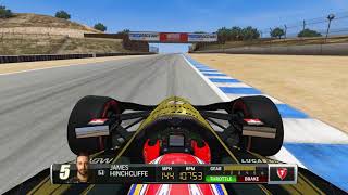 Automobilista  Hotlap  IndyCar 2018  Laguna Seca 101842 [upl. by Vod720]