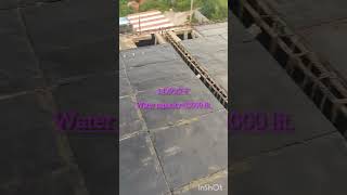 water tank top slab shuttering explained [upl. by Nwahsear]