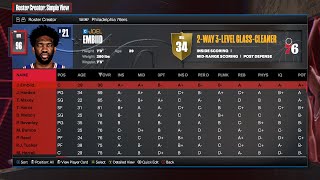 NBA 2K24 How To Create and Edit Rosters [upl. by Marysa777]