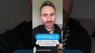 How to pronounce HYPERBOLE 🤯 [upl. by Legna]