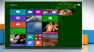 How to set Screensaver in Windows® 81 [upl. by Ivah375]