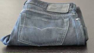 Jaz Reviews Diesel Zathan Bootcut Denim Jeans [upl. by Hannahc]