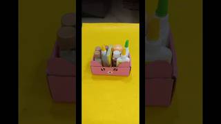 DIY Easy Cardboard Organizer ideas  Cardboard Organizer ideas [upl. by Nynnahs]