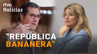 GARAMENDI arremete contra DÍAZ por proponer revisar los quotALTÍSIMOS SUELDOSquot de los EMPRESARIOS [upl. by Ahsiuq811]