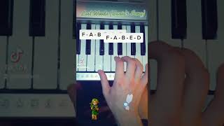 Lost Woods Sarias Song  How to Play  Easy Piano Tutorial [upl. by Arnie]