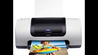 How to Clean an Epson Inkjet Printer PrintHead [upl. by Quintana]