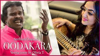 OODAKARA  Veena Cover  OliviaT  Anthony Daasan  Folk music from India [upl. by Aonehc]