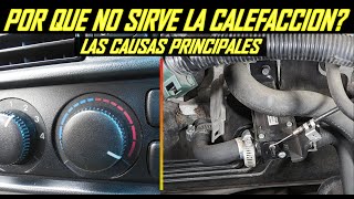 Por que no sirve la calefaccion del auto por que no sale aire caliente [upl. by Airun]