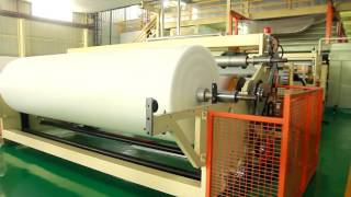 Chinese PP Spunbond SSSSSS Nonwoven machine manufacture  Reifenhauser Reicofil 3 amp 4 technologies [upl. by Safir624]