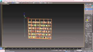 DEMO Parametric Bookcases with RailClone in 3ds Max [upl. by Iaht]