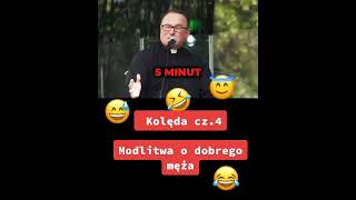 😂 Chodzi ksiądz po kolędzie czy Twój mąż się modlił shorts kawal standup [upl. by Nonnaehr548]