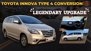 Toyota Innova Type 4 Conversion  Old Car Modification  Innova Revamp  143 Car Modified [upl. by Micaela969]