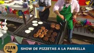 Fáciles y súper variadas Hacemos Pizzetas con tapas de empanadas a la parrilla [upl. by Malan]