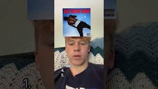 BLIND RANKING 5 RAP ALBUMS 🔥 travisscott rap [upl. by Llewej]