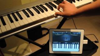 How to connect MAudio Keystation 49e with an iPad [upl. by Aron]