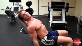 How To Seated Incline Dumbbell Bicep Curl [upl. by Reffineg805]