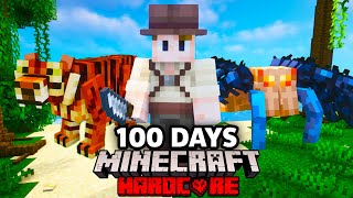 I Survived 100 Days on a DESERTED ISLAND in Minecraft Hardcore [upl. by Rentschler]