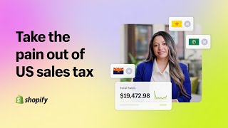 Shopify Tax  Your sales tax tool for ecommerce in the United States [upl. by Cleo]