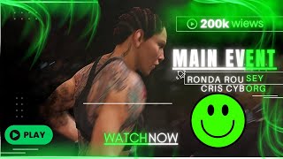 Ronda Rousey vs Cris Cyborg  FULL FIGHT ufc mma women [upl. by Hannahsohs649]