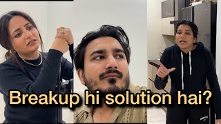 Breakup solution hai  Vihaann amp Jasleen Vlogs vlog vihaannjasleen jahaann [upl. by Hgielyak]