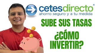 CETES Directo Sube Sus Tasas de Rendimiento  Tutorial Para Invertir en CETES este 2024 [upl. by Neeliak33]