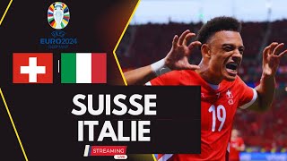 🔴SUISSE vs ITALIE EURO2024 LIVE MATCH EN DIRECT 8e de Finale [upl. by Romeu]