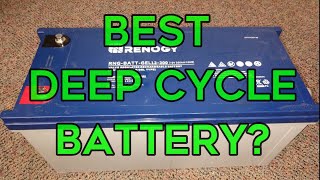 Best Deep Cycle Battery  Renogy 200 AH Deep Cycle Gel Battery Review [upl. by Gleda]