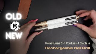 MelodySusie Sparkle Cordless Rechargeable 35000RPM Nail Drill efile  Official Video [upl. by Cormier]