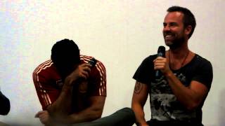 Tyler Hoechlin embarrassed by JRs innuendos [upl. by Annaek]