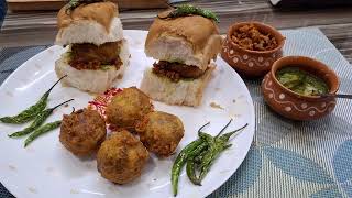 Delicious Mumbai style authentic Vada pav recipe l वडा पाव रेसिपी l SHARMAS KITCHEN [upl. by Aikyt676]