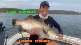 Catching Big Lake Barramundi [upl. by Sucram526]