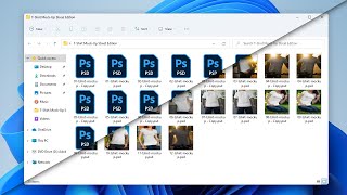 howto preview photoshop psd files [upl. by Retsim]