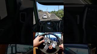 Euro Truck Simulator 2  Short  Iveco Stralis HiWay  Logitech G29 Gameplay [upl. by Shaw795]