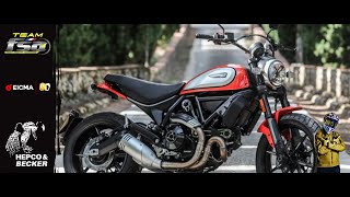 EICMA 2024  Hepco Becker  Ducati Scrambler 800 Icon [upl. by Columbine]