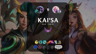 KaiSa ADC vs Seraphine  EUW Master Patch 1324 [upl. by Noni]