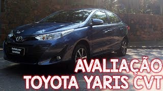 Avaliação Toyota Yaris Sedan Automático 2019  o mini Corolla [upl. by Ramsay]