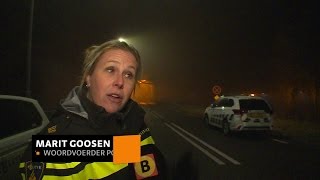 Woordvoerder van de politie over het ongeluk [upl. by Mullac]