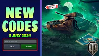 New World Of Tanks Blitz Codes 3 July 2024  WOT Blitz Codes [upl. by Avram835]