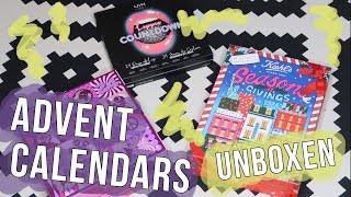 DRIE advent calendars unboxen ❤ NYX Kiehls The Body Shop Beautygloss [upl. by Reimer]