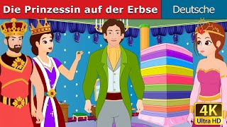 Die Prinzessin auf der Erbse  Prince And Pea in German  GermanFairyTales [upl. by Aniala]