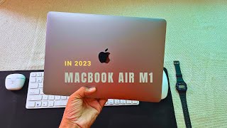 Macbook Air M1  Unboxing in 2023  Best Laptop to buy in BBD 2023 [upl. by Lorita]