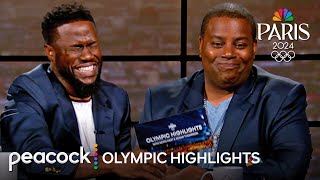 Normal People Attempt Olympic Sports  Olympic Highlights with Kevin Hart amp Kenan Thompson [upl. by Nievelt424]