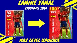 How To Train Free LAMINE YAMAL in efootball 2024 mobile [upl. by Bo]