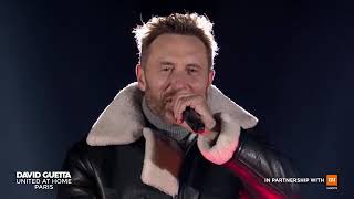 DAVID GUETTA  Live au Louvre United at home Paris [upl. by Horner]